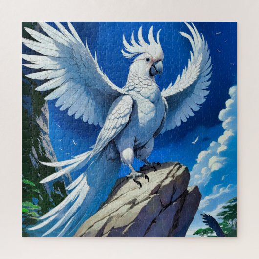 Puzzle Majestic Parrot (Vertical)