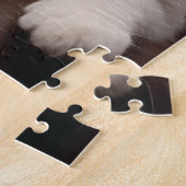 Puzzle Majestic white cat (Côté)