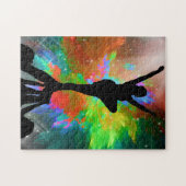 Puzzle Majorettes dans un Colorburst (Horizontal)