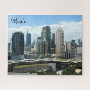 Puzzle makati skyline