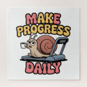 Puzzle Make Progress Daily (Vertical)