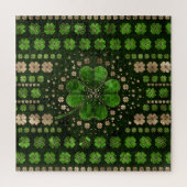 Puzzle Malachite et or (Vertical)
