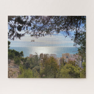 Puzzle Malaga Espagne, sur la côte méditerranéenne