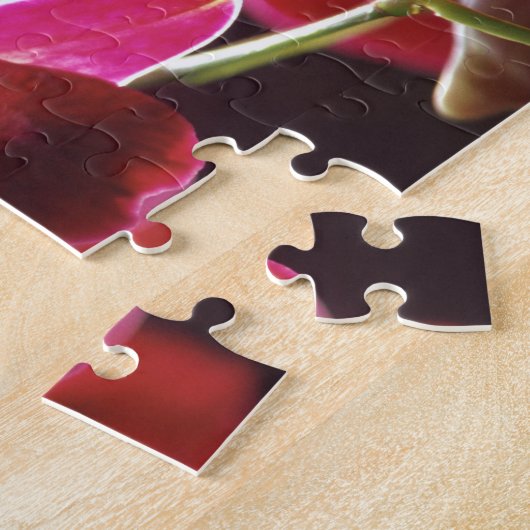 Puzzle Malaisie, orchidée (Côté)