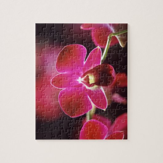 Puzzle Malaisie, orchidée (Vertical)