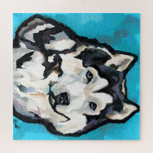 Puzzle Malamute d'Alaska (Horizontal)