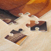 Puzzle Malamute d'Alaska en automne quitte Thanksgiving A (Côté)