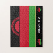 Puzzle Malawi Drapeau & Malawi Pays / Malawi (Vertical)