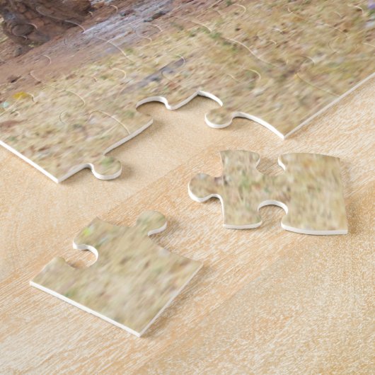 Puzzle Malawi Village Huts. (Côté)