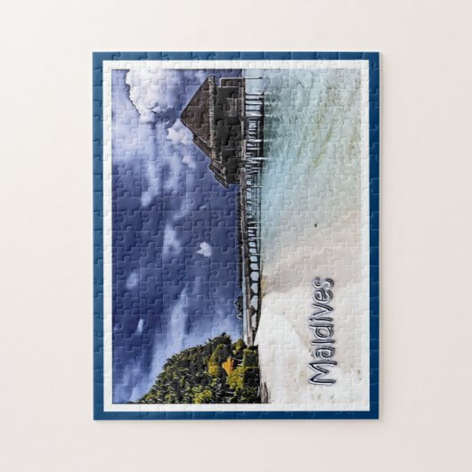 Puzzle Maldives - Panorama - (Vertical)