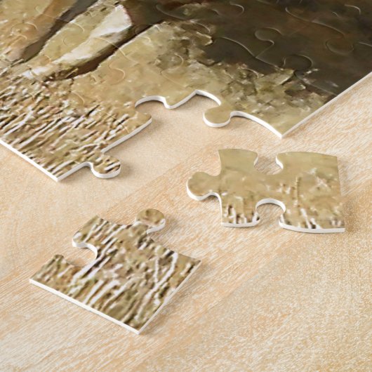 Puzzle Mâle de Whitetail d'automne (Côté)