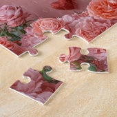 Puzzle Malinois belge avec des roses - Saint-Valentin  (Côté)