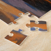 Puzzle Malinois belge avec lumières de Noël vacances (Côté)