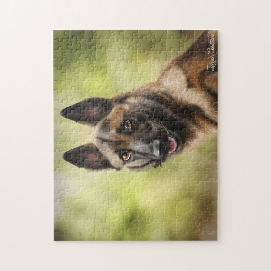 Puzzle Malinois Legpuzzel (Verticaal)