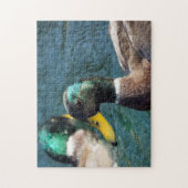 Puzzle Mallard Duck (Vertical)