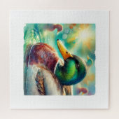Puzzle Mallard Duck in Radiant Waters 230824AREF113 - Wat (Horizontal)