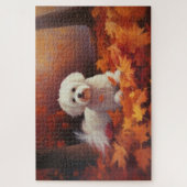 Puzzle Maltais en automne Feuilles automne Inspiration (Vertical)