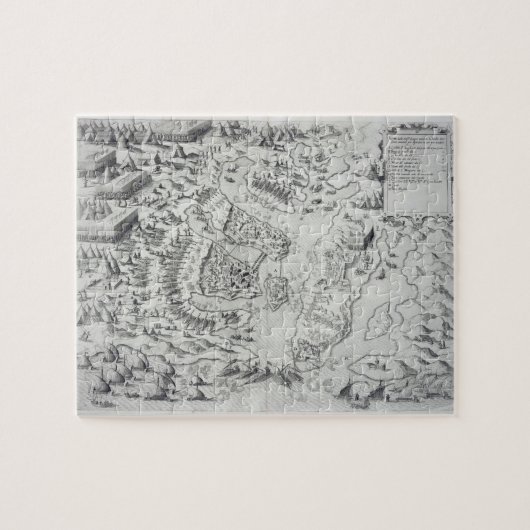 Puzzle Malte a assiégé par l'infidèle, de 'Della Archite (Horizontal)