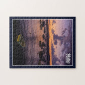 Puzzle Malte Baie Saint-Paul En Nuit Mer Méditerranée (Horizontal)