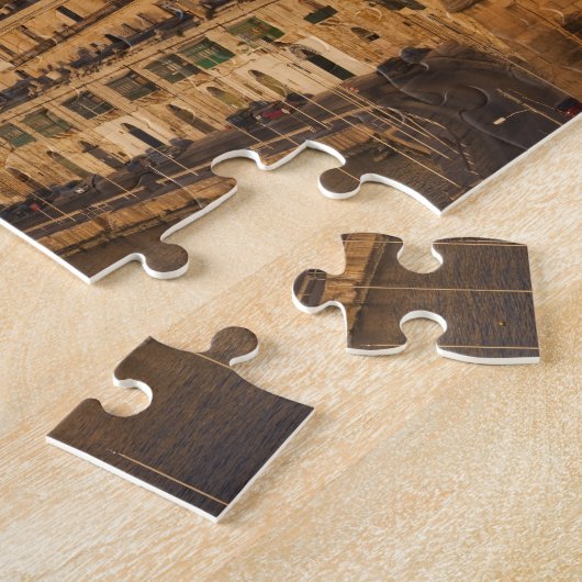 Puzzle Malte, La Valette, vue sur le port depuis la Basse (Côté)
