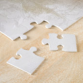 Puzzle Maltese dog watercolor portrait (Côté)