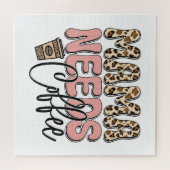 Puzzle Mama a besoin de café (Horizontal)