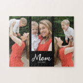 Puzzle Maman a établi la photo de script moderne 3 (Horizontal)