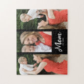 Puzzle Maman a établi la photo de script moderne 3 (Vertical)