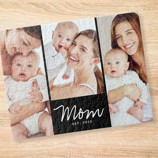 Puzzle Maman a établi le script moderne 3 Photo