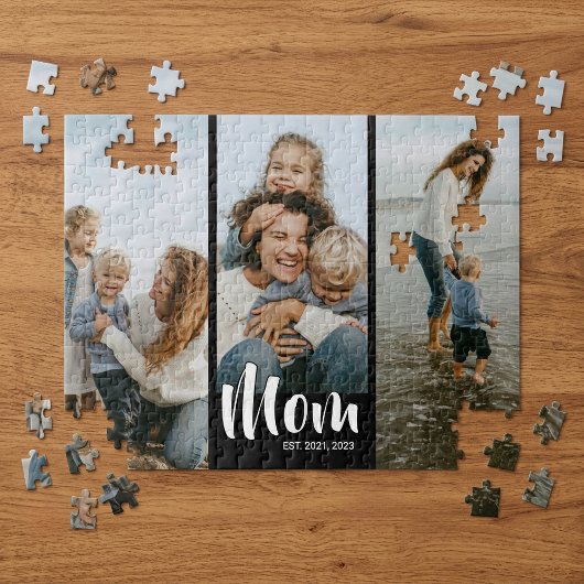 Puzzle Maman a établi le script moderne 3 Photo