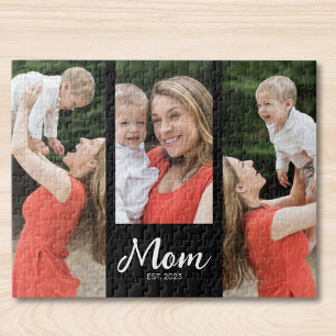 Puzzle Maman a établi le script moderne 3 Photo 