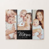 Puzzle Maman a établi le script moderne 3 Photo (Horizontal)