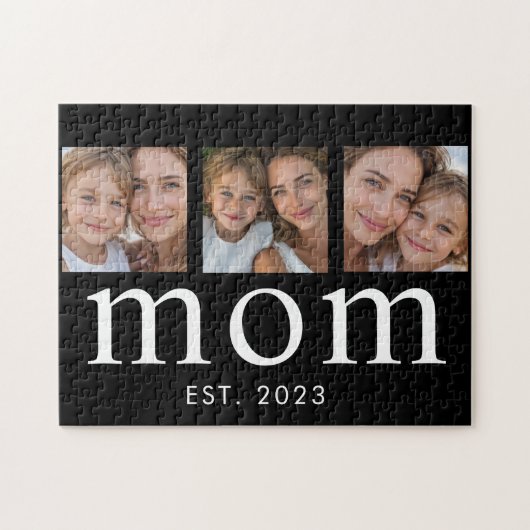 Puzzle Maman a établi un minimum moderne de 3 photos (Horizontal)