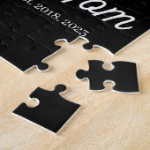 Puzzle Maman a établi un script noir 3 Photo (Côté)