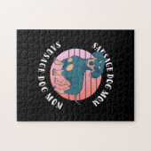 Puzzle Maman chien saucisse (Horizontal)