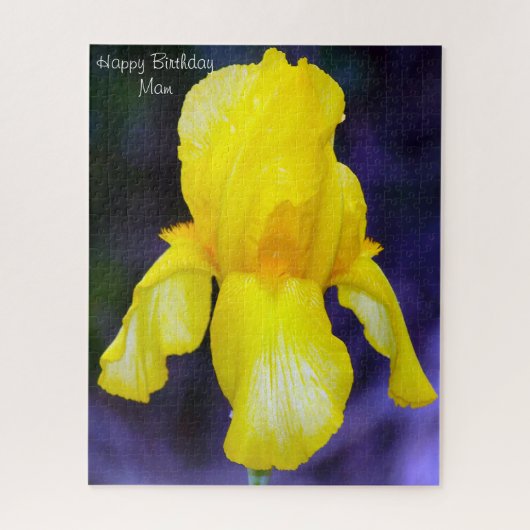 Puzzle Maman d'anniversaire. (Vertical)