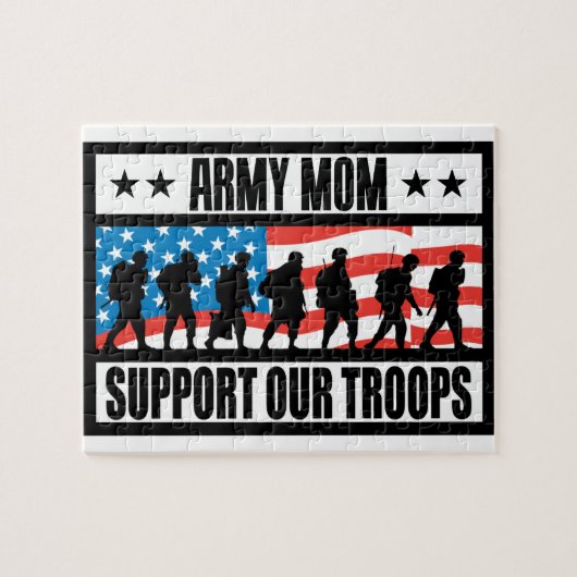 PUZZLE MAMAN D'ARMÉE (Horizontal)