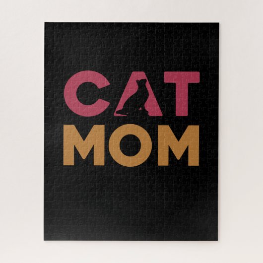 Puzzle Maman de chat (Vertical)