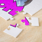 Puzzle Maman de chien de Pitbull (Côté)