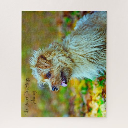 Puzzle Maman de Noël. (Vertical)