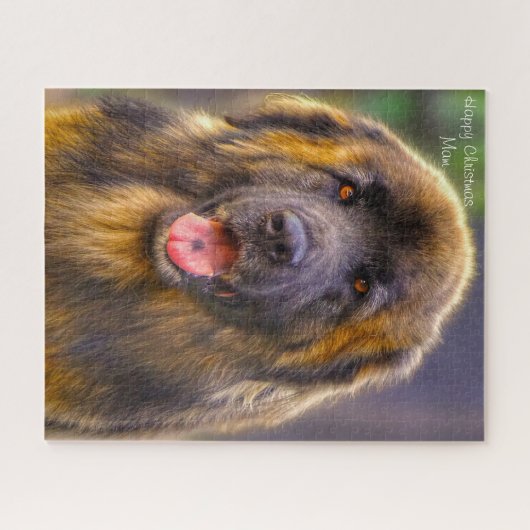 Puzzle Maman de Noël. (Horizontal)