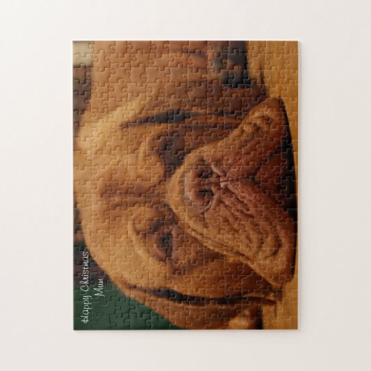 Puzzle Maman de Noël. (Vertical)