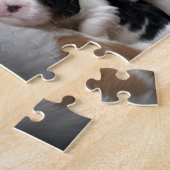 Puzzle Maman et bébés cavaliers (Côté)