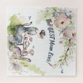 Puzzle Maman et Fille Tea Party (Horizontal)