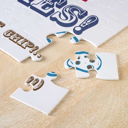 Puzzle Maman je t'aime plus que des biscuits ! (Côté)