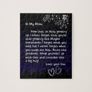 Puzzle Maman Lovers   À Ma Mère Je T'Aime Beaucoup