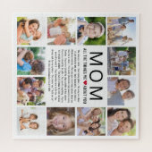 Puzzle Maman Photos Choses que nous aimons à propos de to (Horizontal)