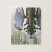 Puzzle Maman Swan et ses sept jeunes cygnes (Vertical)