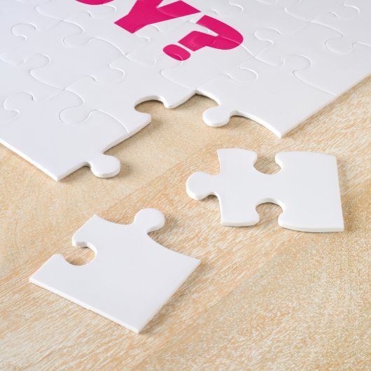 Puzzle Maman, tu vas épouser mon papa (Côté)