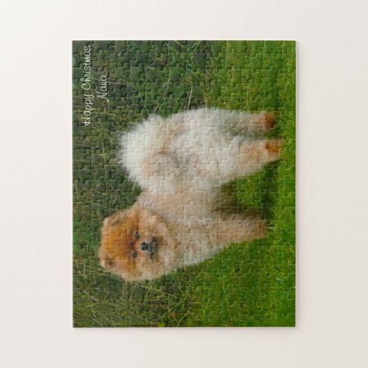 Puzzle Mamie de Noël. (Vertical)